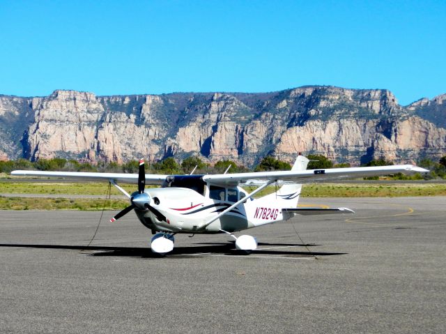 Cessna 206 Stationair (N7824G) - Photo taken on day one of a five day, 7,200 mile tour of the United States.