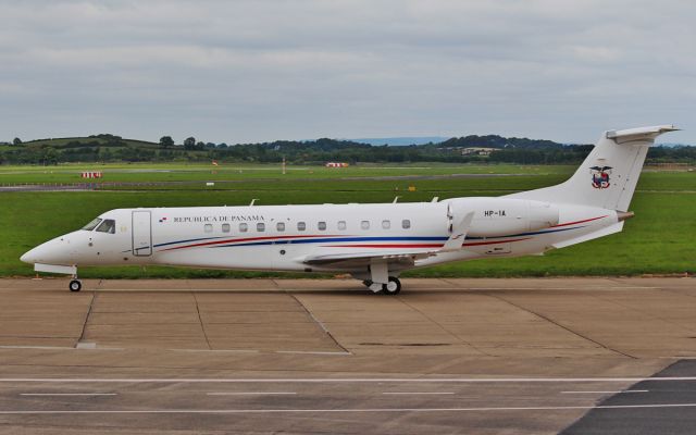 Embraer ERJ-135 (HP1A) - GOVERNMENT OF PANAMA EMB-135BJ HP-1A DEP SHANNON 13/6/15.