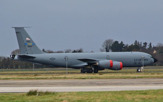 63-8039 — - usaf kc-135r 63-8039 tinker afb oklahoma at shannon 7/3/15.