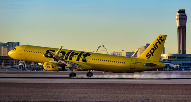 Airbus A321 (N665NK) - N665NK Spirit Airlines 2016 Airbus A321-231 - cn 7045 Howdy (Hola) - Las Vegas - McCarran International Airport (LAS / KLAS)br /USA - Nevada March 8, 2017br /Photo: Tomás Del Coro