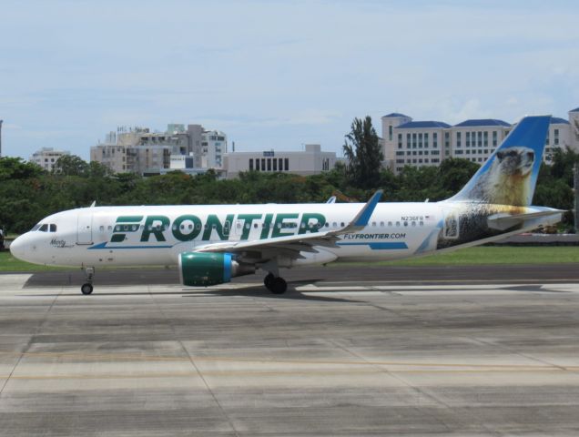Airbus A320 (N236FR)