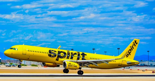 Airbus A321 (N667NK) - N667NK Spirit Airlines Airbus A321-231 s/n 7058 - Las Vegas - McCarran International Airport (LAS / KLAS)br /USA - Nevada May 17, 2017br /Photo: Tomás Del Coro