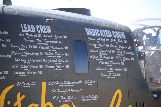 Consolidated B-24 Liberator (N224J) - Collings Foundation B-24J, Witchcraft, on 18 April 2015.