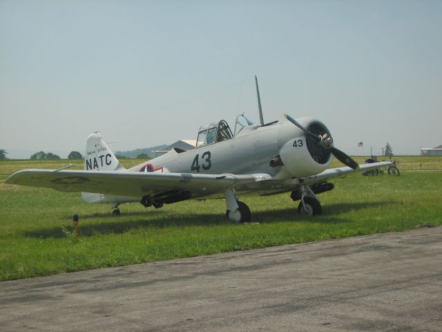 North American T-6 Texan (N24554) - At Reading Airshow