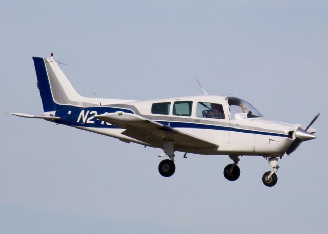 Beechcraft Sundowner (N24027) - At Downtown Shreveport.