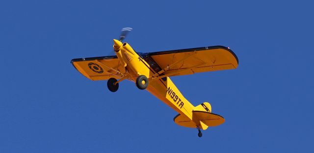 CUB CRAFTERS CC-19 XCub (N199TA) - Ryan M turns his Cub Crafters CC-19 and heads east while climbing away during takeoff.