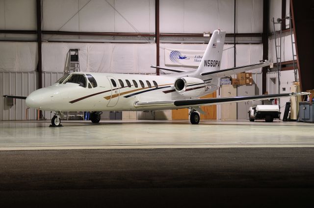 Cessna Citation V (N560PA) - Seen at KFDK on 9/13/2009.      a href=http://discussions.flightaware.com/profile.php?mode=viewprofile&u=269247  Profile/a     a href=http://www.mixmap.com/ target=_new title=MySpace Tracker  img src=http://www.mixmap.com/657074/no_image_tracker_strict.jpg border=0 height=1 width=1 style=visibility:hidden; alt=MySpace Tracker/a