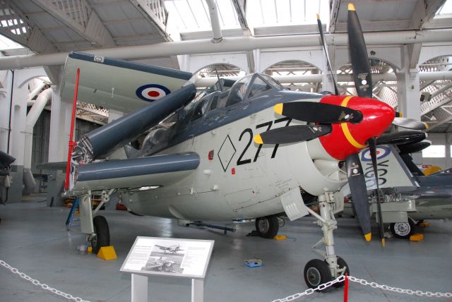 XG797 — - Fairey Gannett at Duxford War Museum