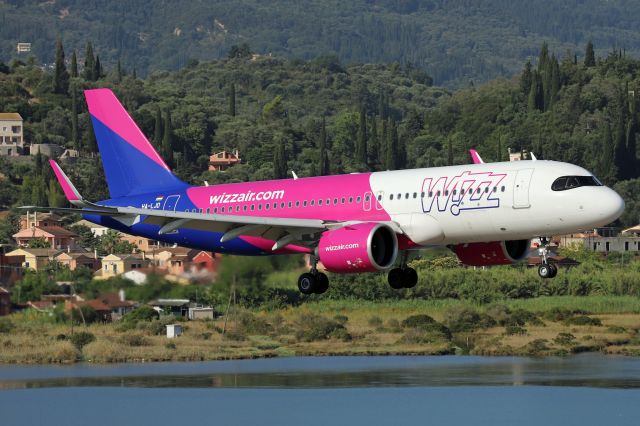 Airbus A320neo (HA-LJD) - Photo taken on July 16, 2021.