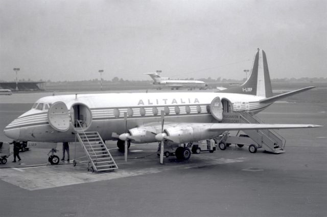 VICKERS Viscount (I-LIRP) - 1966 at Düsseldorf (EDDL)