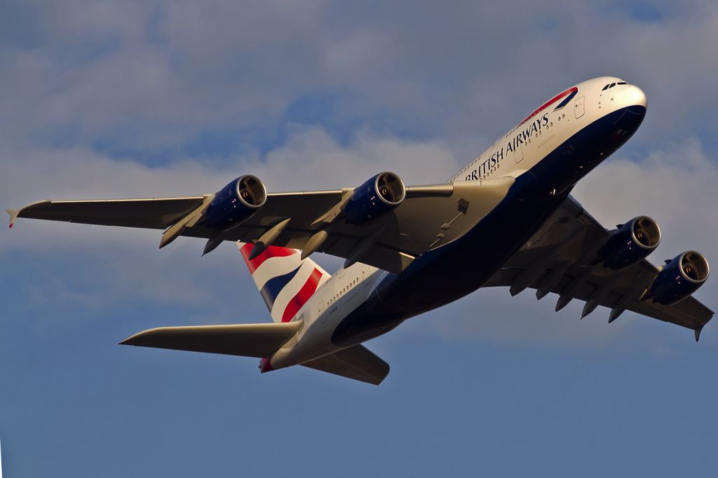 Airbus A380-800 (G-XLEA) - the first one