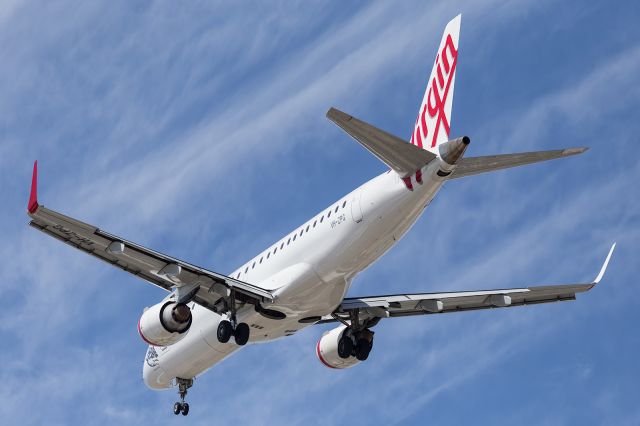 Embraer ERJ-190 (VH-ZPG) - Virgin E190s, will slowly be phased out of the fleet, as Virgin races to stem on going loses. ATR 600s I believe will still remain.