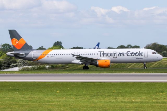 Airbus A321 (G-NIKO) - Now repainted into the newest scheme, G-NIKO arrives from PMI as TCX1009