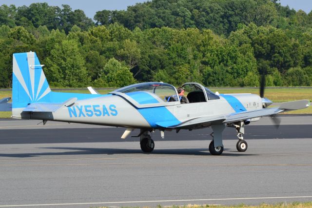 VALMET Redigo (N55AS) - Taxiing at KJQF - 7/11/18