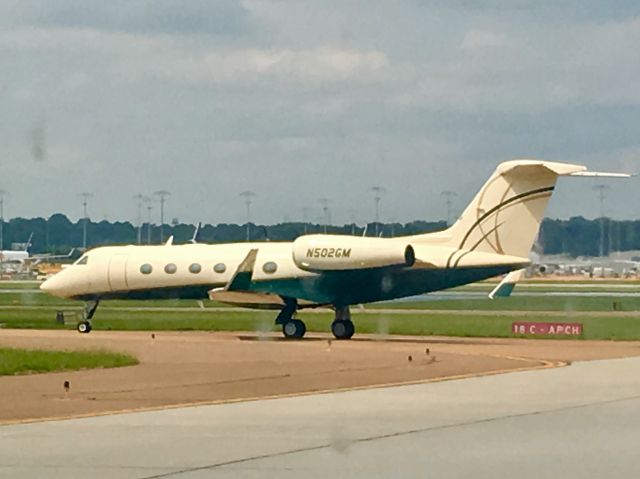 Gulfstream Aerospace Gulfstream IV (N502GM) - On way to FBO