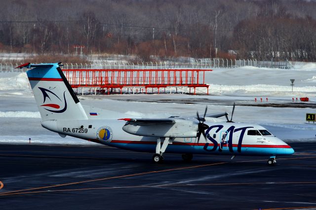 de Havilland Dash 8-200 (RA-67259) - SAT Airlines(Sakhalinskie Aviatrassy) - Bombardier Dash 8 200br /March 6, 2013