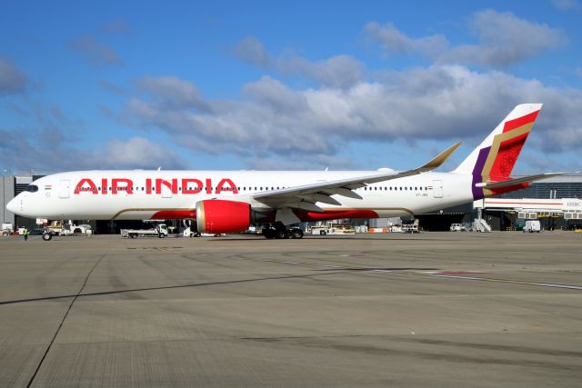 Airbus A350-900 (VT-JRA) - Taxiing to depart rwy 27L on 11-Sep-24 operating flight AIC162 to VIDP.