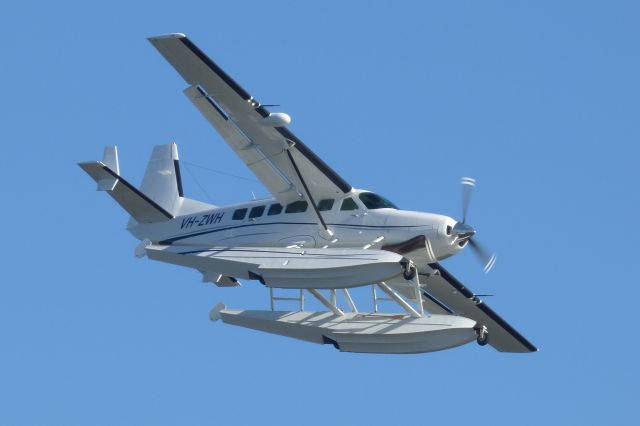 Cessna Caravan (VH-ZWH) - Performing a Seaplane demonstration at the Australia Day Airshow in Perth.