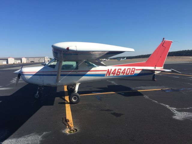 Cessna 152 (N4640B) - Taking my dad flying on a cold wintry day! In this Cessna 152, N4640B. February 20, 2021.