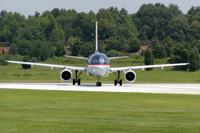 N719US — - A319-112 US Airways at Charlotte summer 2001. FAA registry says this aircraft was exported to France.