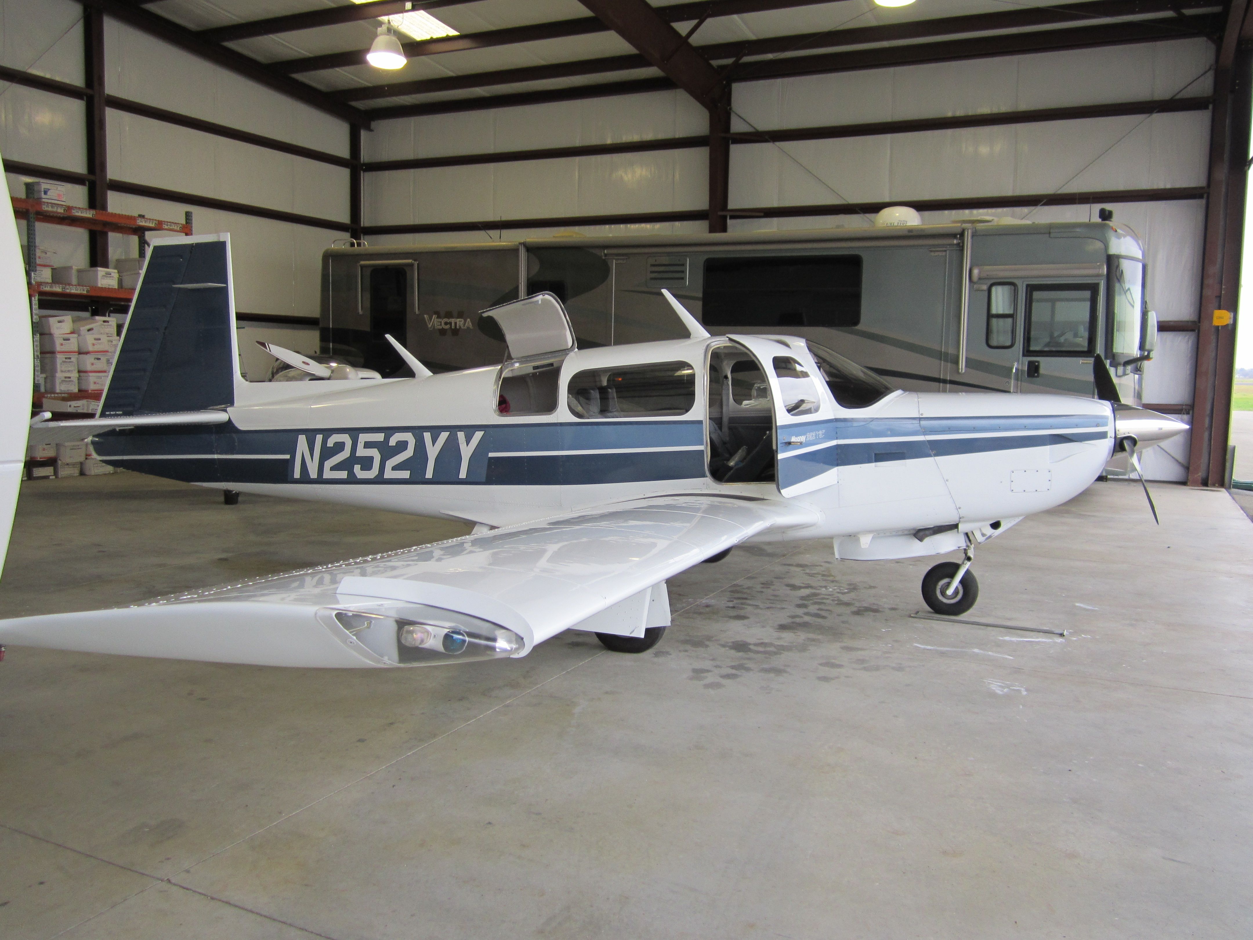 Mooney M-20 (N252YY) - LINCOLN AIRPORT, CA, USA    01.26.2013