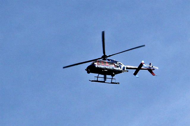 Bell 407 (N77NY) - Photo captured on 08-Sep-2016 at about 1546HrsEDT as the helicopter flew northbound over Wayne, NJ.