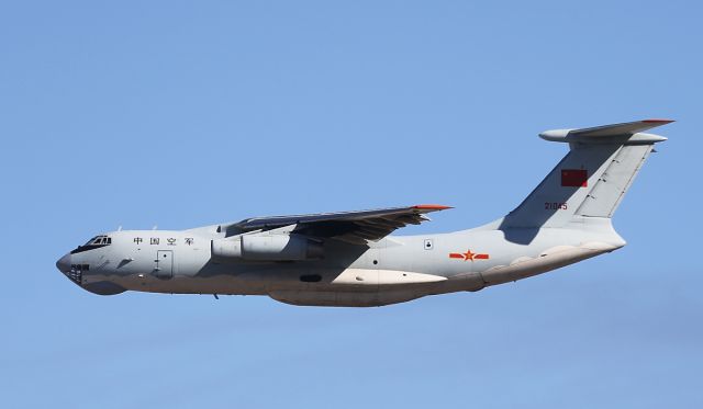 — — - Chinese Air Force IL76 involved in the search for MH370