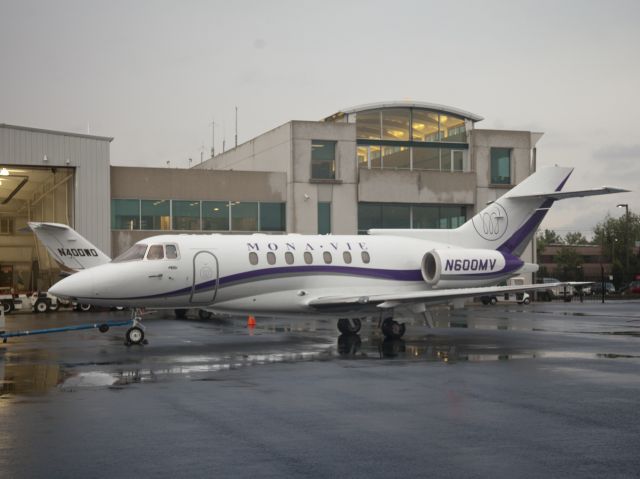 Hawker 800 (N600MV)