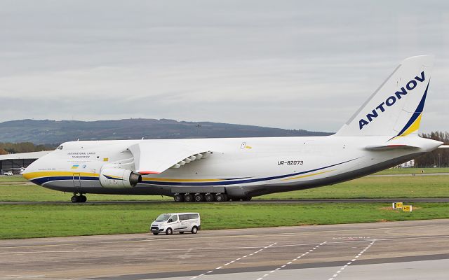 Antonov An-124 Ruslan (UR-82073) - adb an-124-100 ur-82073 at shannon 19/10/18.