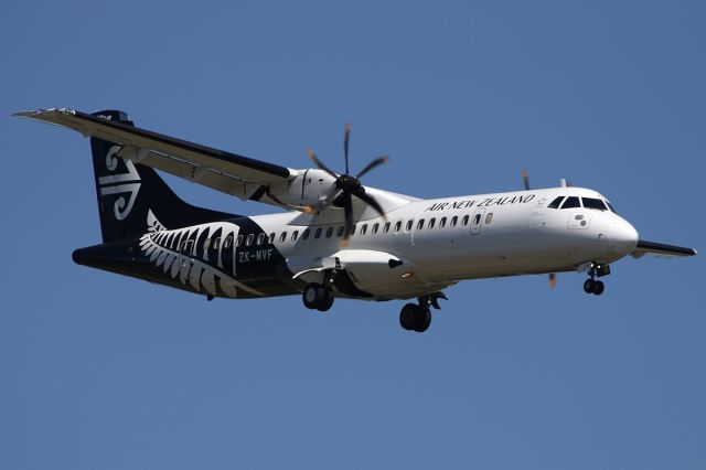 Aerospatiale ATR-72-600 (ZK-MVF) - on 31 January 2019