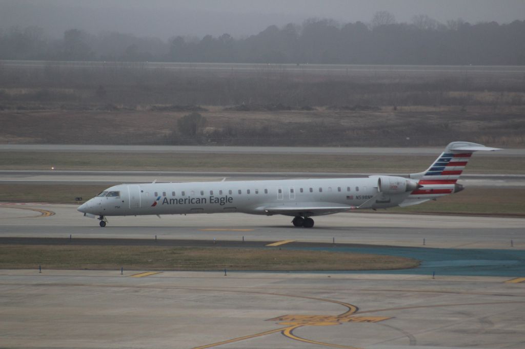 Canadair Regional Jet CRJ-900 (N598NN) - Feb. 24, 2022