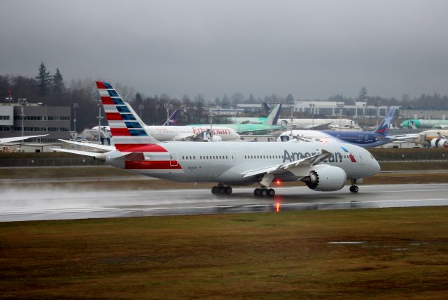 Boeing 787-8 (N800AN) - N800AN American Airlines Boeing 787-8 Dreamliner - C/N 40618 / LN 241br /Delivery flight taken on 01-29-2015