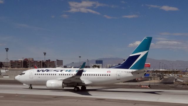 Boeing 737-700 (C-FBWS) - 20150324-140315.jpgbr /C-FBWS Westjet Boeing 737-700 - cn 37088 / ln 3080br /Age 5.5 Yearsbr /24-Mar-2015 B737/L McCarran Intl (KLAS) Edmonton Intl (CYEG) 14:15 PDT 17:56 MDT 2:41