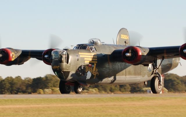 Consolidated B-24 Liberator (NX224J) - DEPARTING 36