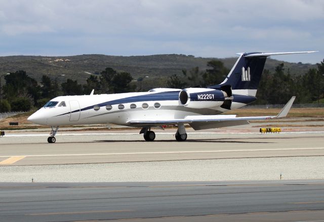 Gulfstream Aerospace Gulfstream IV (N222GY) - KMRY - 2015