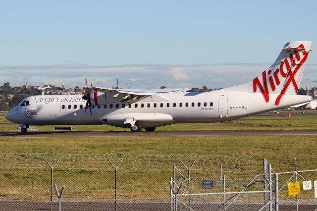 ATR ATR-72 (VH-FVU)