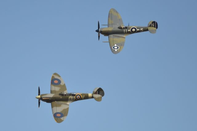 SUPERMARINE Spitfire (BIE407) - Gracie Spitfire and Supermarine Spitfire.br /The Victory Show, Cosby, UK