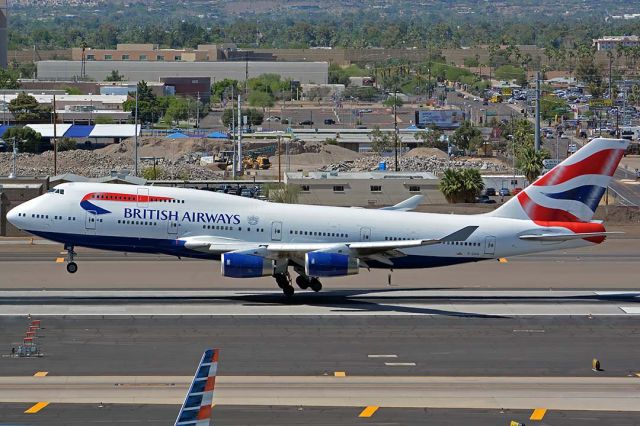 Boeing 747-400 (G-CIVO) - British Airways Boeing 747-436 G-CIVO at Phoenix Sky Harbor on May 25, 2018.