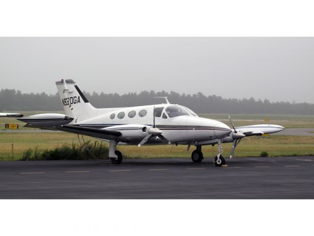 Cessna Chancellor (N930GA) - A 1969 model C414. Pressurized. Still in good shape.