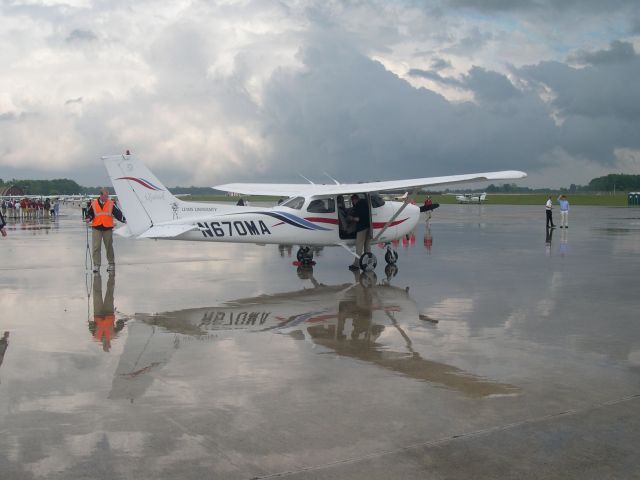 Cessna Skyhawk (N670MA) - At the NIFA National Flight Team Competition, hosted in Terre Haute, IN