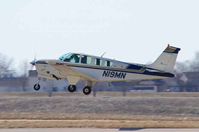 Beechcraft Bonanza (36) (N19MN) - Plane Spotting 2-23-2020