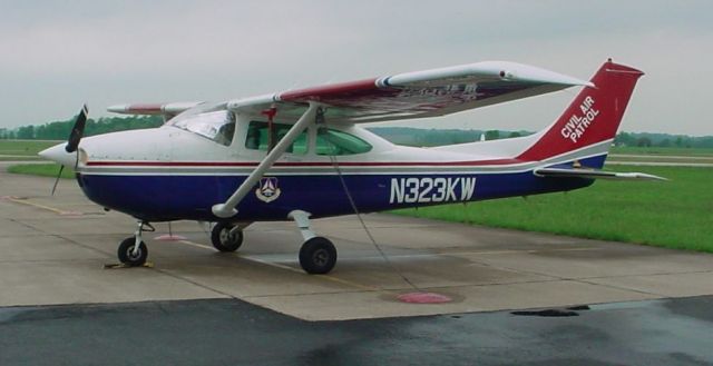 Cessna Skylane (N323KW) - Civil Air Patrol; Parked on ramp at KHNB