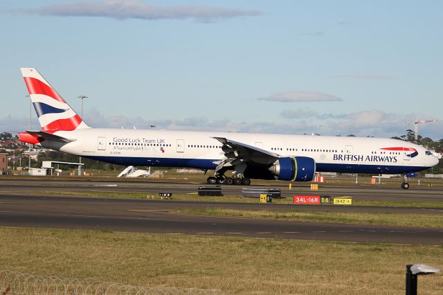 BOEING 777-300ER (G-STBI) - ON 24 NOVEMBER 2018