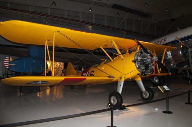 Boeing PT-17 Kaydet (N253) - N25-3 Stearman Kaydet PT-17. On display at the Carolinas Aviation Museum in Charlotte.