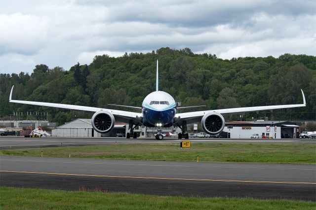 BOEING 777-9 (N779XX) - Second 777X arrives at Boeing Field after it's first flight.