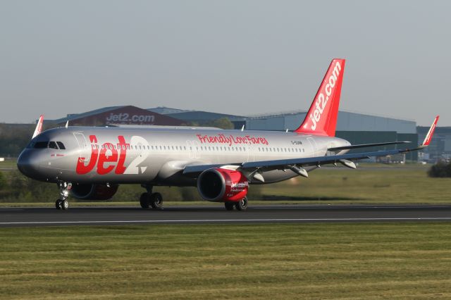 Airbus A321neo (G-SUNM) - EXS809 to Malaga