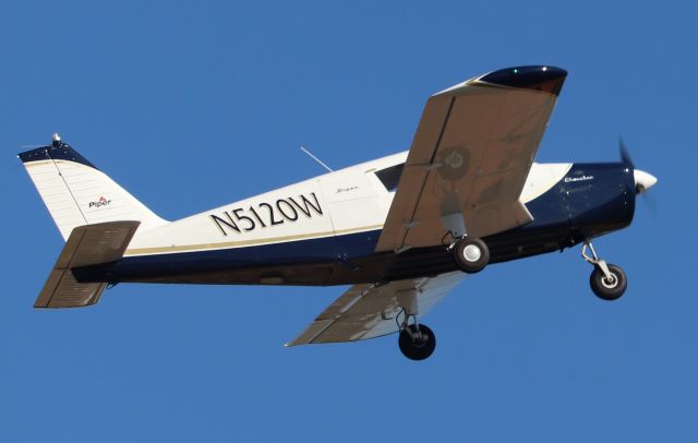 Piper Cherokee (N5120W) - Taking off at GMU, October 2023