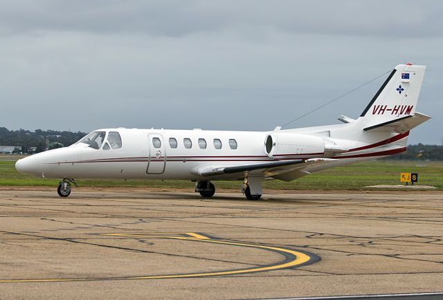 Cessna Citation V (VH-HVM) - CESSNA 550B CITATION BRAVO - REG VH-HVM (CN 550-0984) - PARAFIELD AIRPORT ADELAIDE SA. AUSTRALIA - YPPF (19/5/2016)