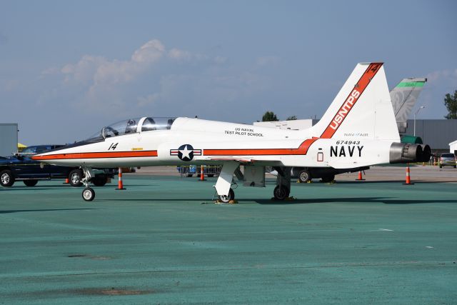 Northrop T-38 Talon (67-4943) - U.S. Naval Test Pilot School. 07-22-23 at the DAY airshow.