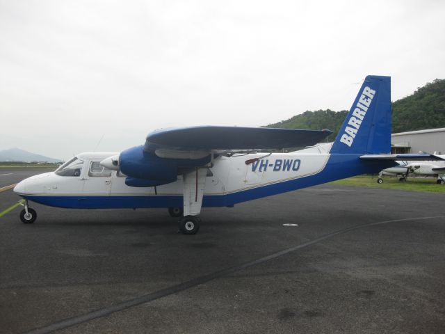 VH-BWO — - Barrier Air Service, Cairns International Airport, Queensland